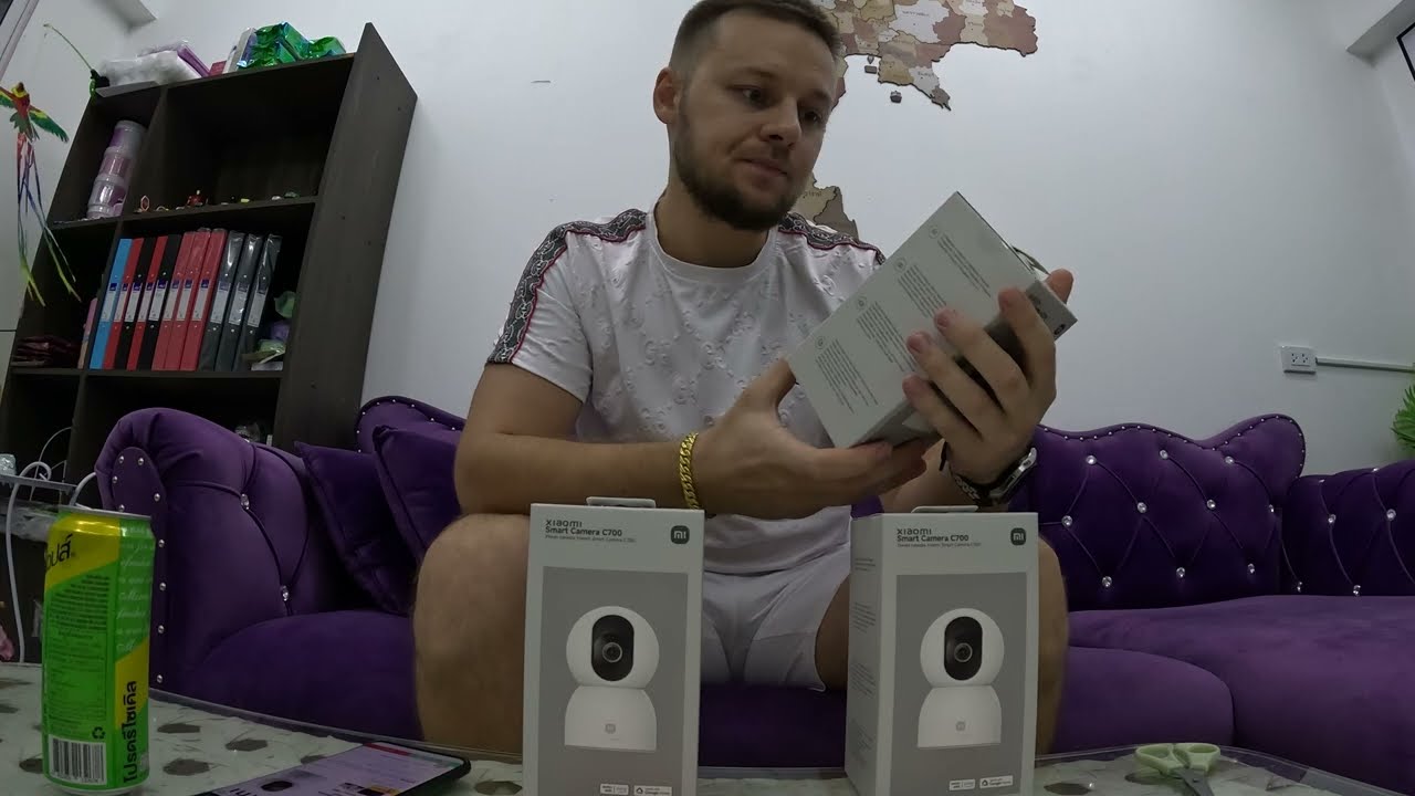 Xiaomi smart camera c700 распаковка и обзор