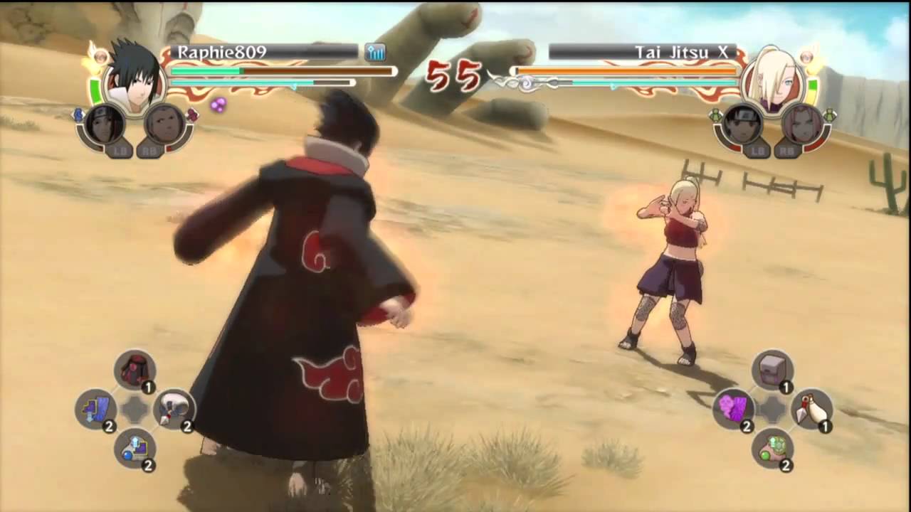 Ino Vs. Sasuke (Taka) - XBL