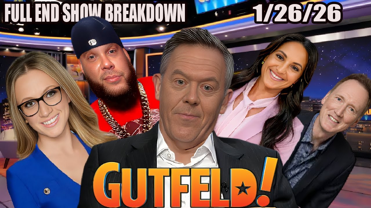 Greg Gutfeld Show 1,26,26 FULL END SHOW BREAK DOWN  ᖴO᙭ ᗷᖇEᗩKIᑎG ᑎEᗯS January 26, 2026