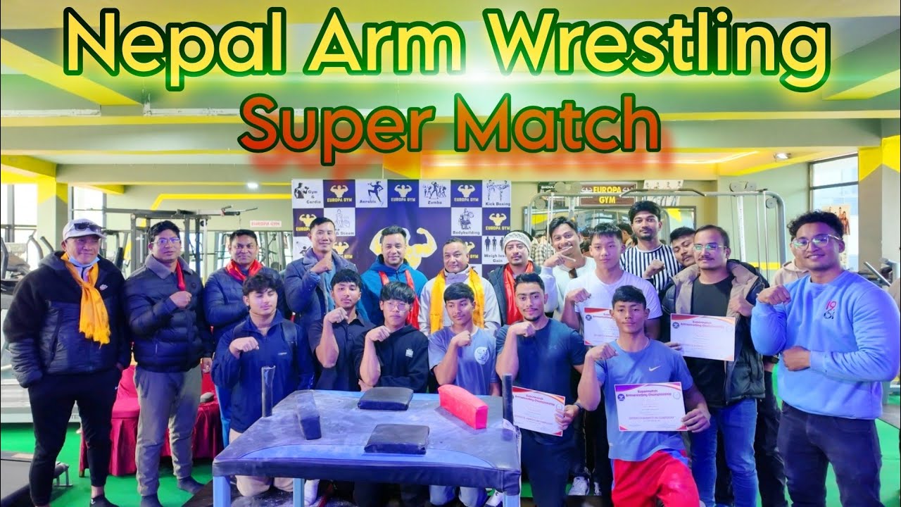 FIRST TIME IN NEPAL ARM WRESTLING SUPER MATCH / NEPAL TITLE MATCH #NEPALARMWRESTLING #ARMWRESTLING