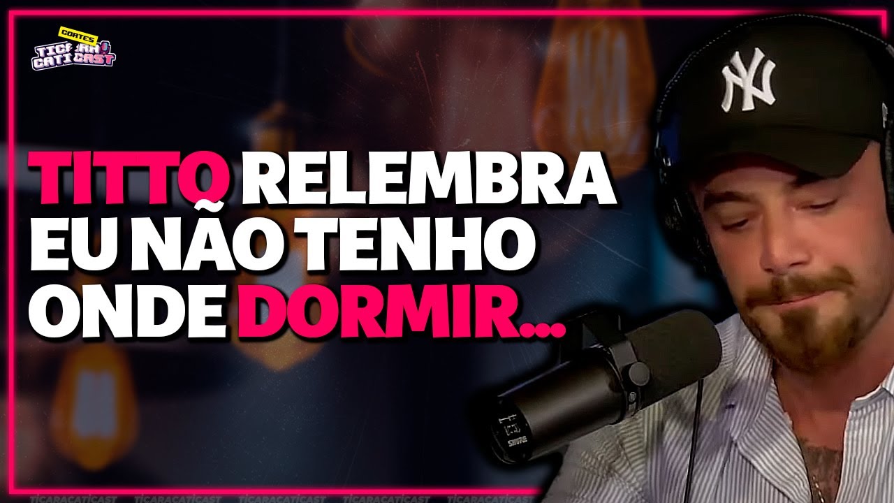 TITTO RELATA DIFICULDADES E MOMENTOS DIFÍCEIS...
