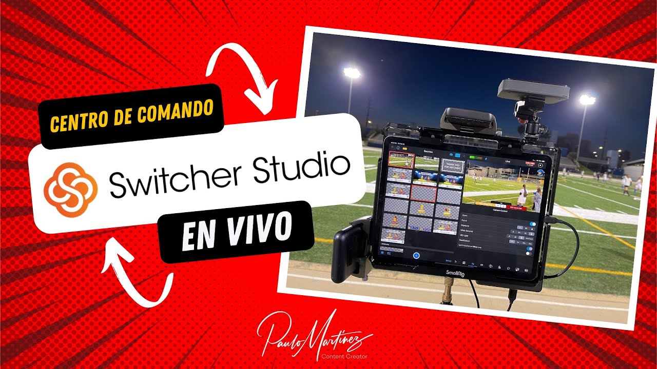 Switcher Studio Centro de Comando 2022 para Transmisiones en Vivo