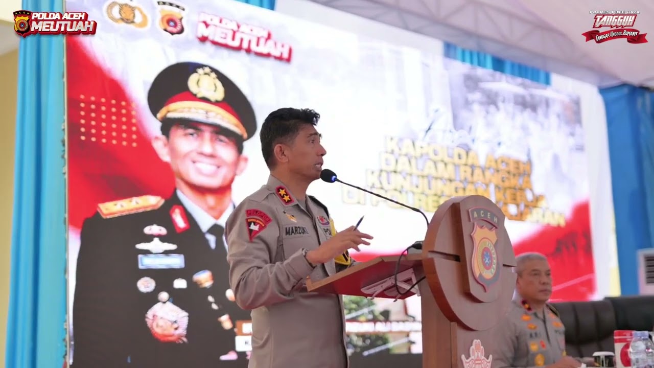 Polres Pidie Jaya Terima Kunjungan Kerja dan Arahan Kapolda Aceh, Bangun Sinergi di ‘Bumoe Japakeh