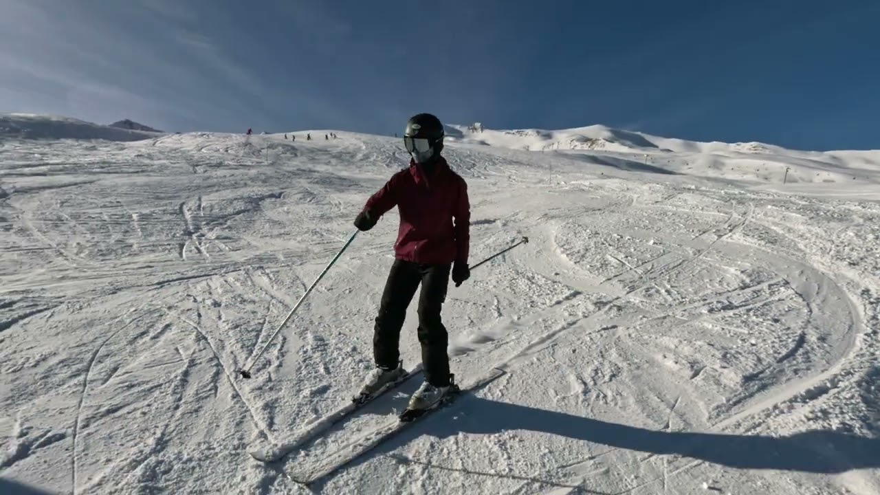 Sainte Anne La condamine - Piste verte les Cabanes - 04 janvier 2024