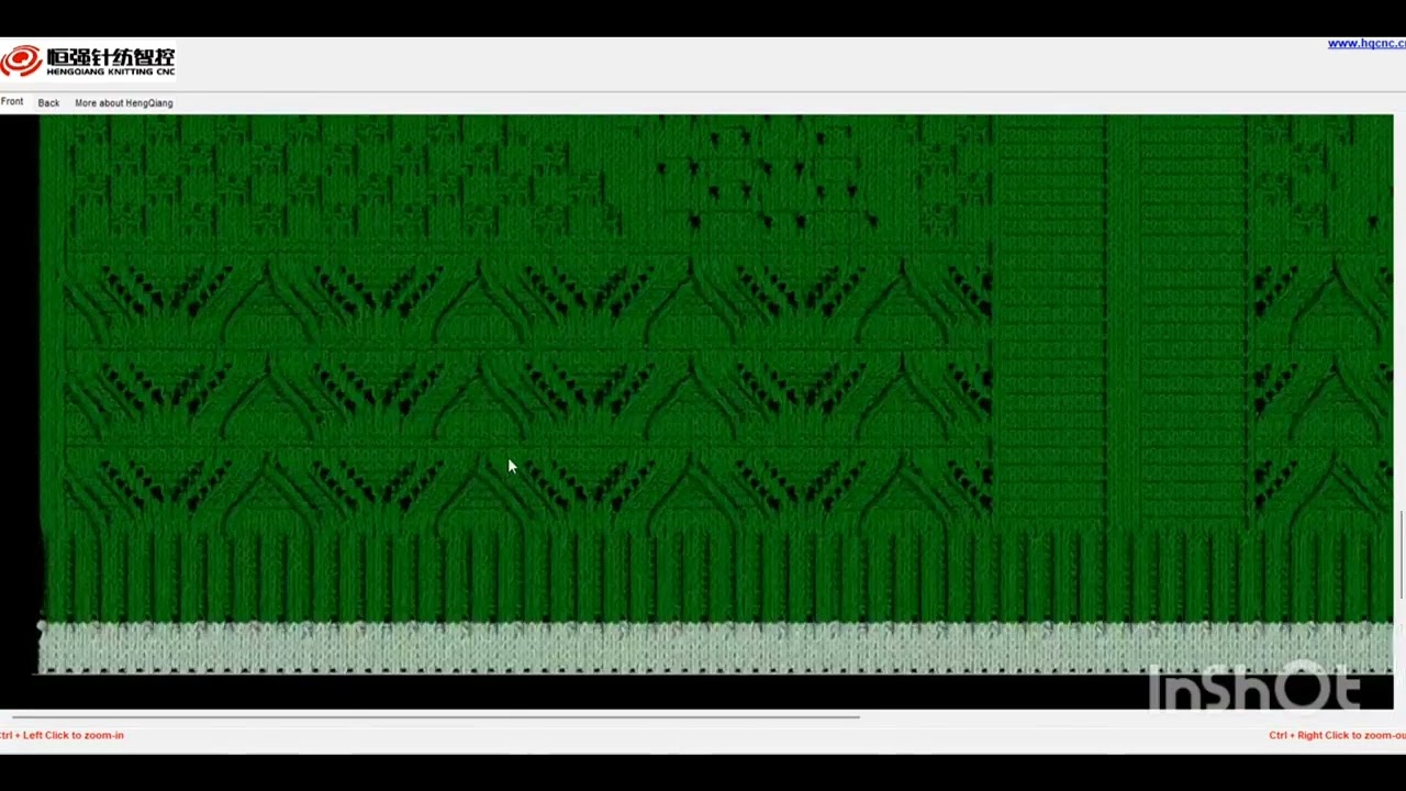 Cable and intarsia design 