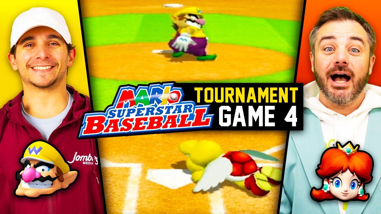 Jomboy vs Talkin' Jake | Mario Superstar Baseball Tournament | Game 4