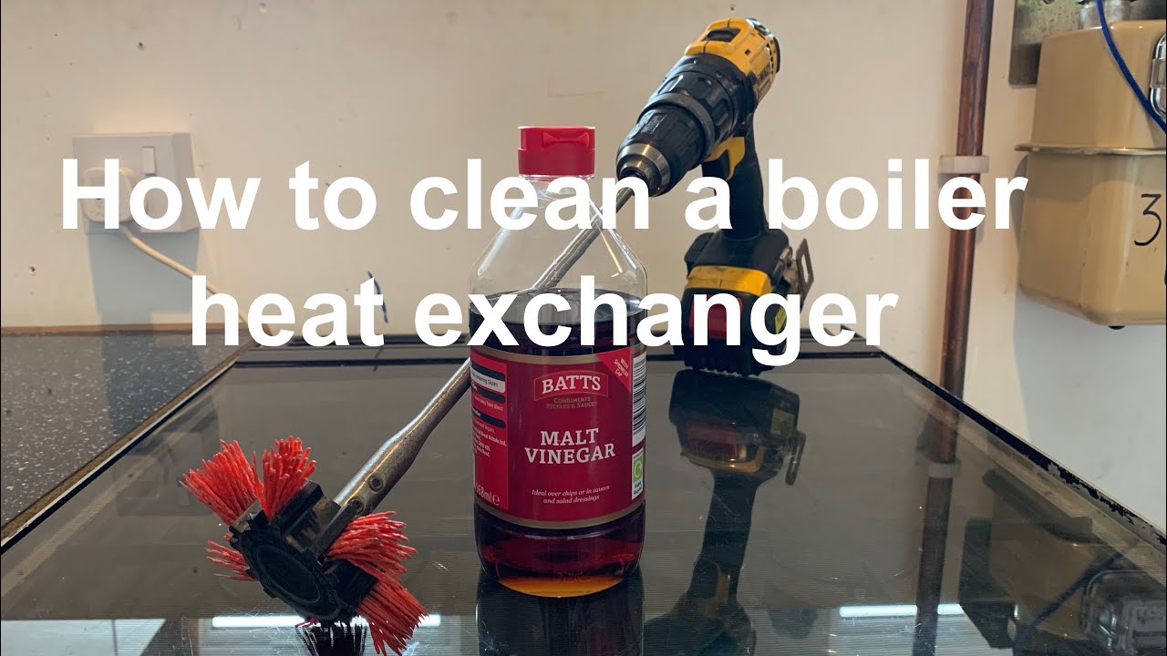 HOW TO CLEAN A BOILER HEAT EXCHANGER MADE OF STAINLESS STEEL. gas tutorial for trainee gas engineers