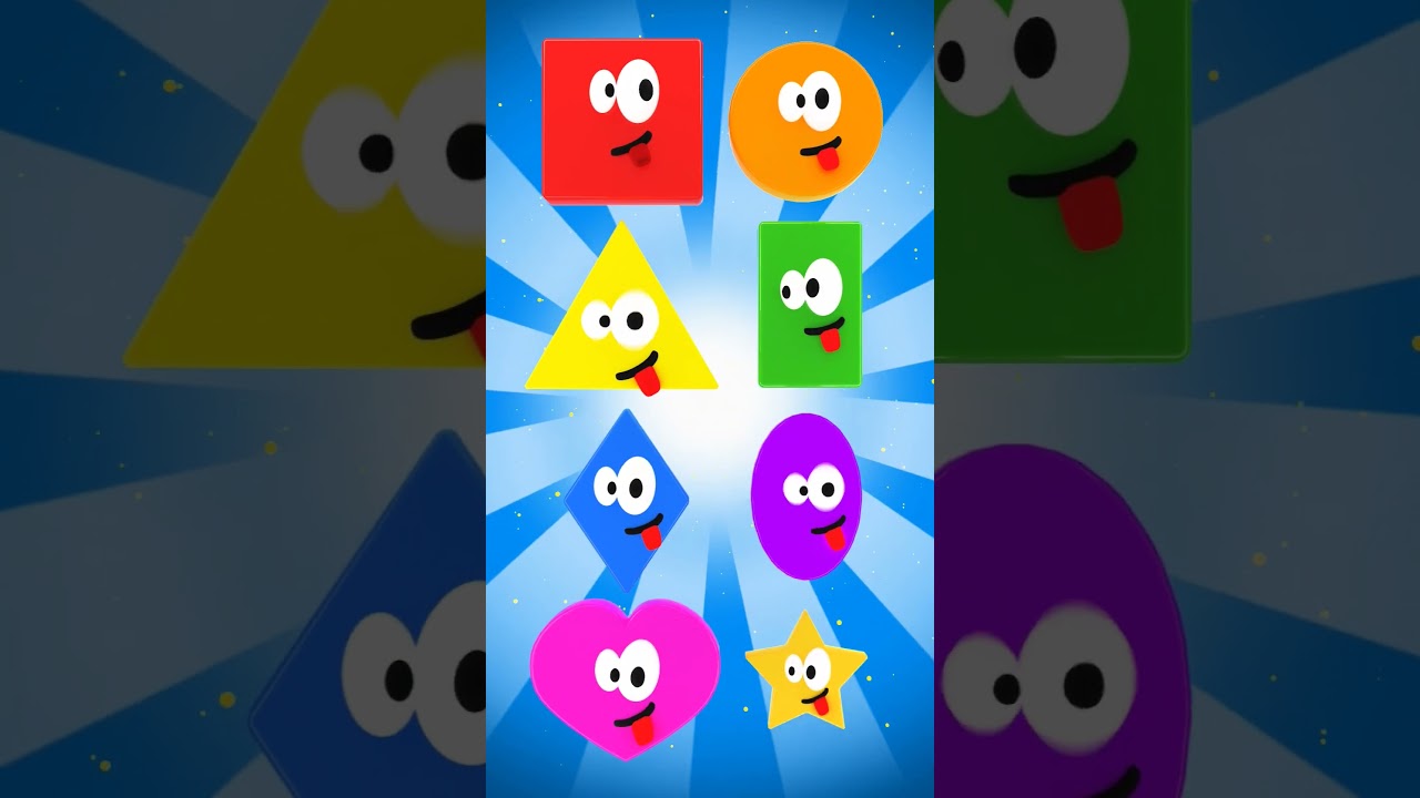 LEARN FRENCH | SHAPES | FRENCH NURSERY RHYMES FOR KIDS
