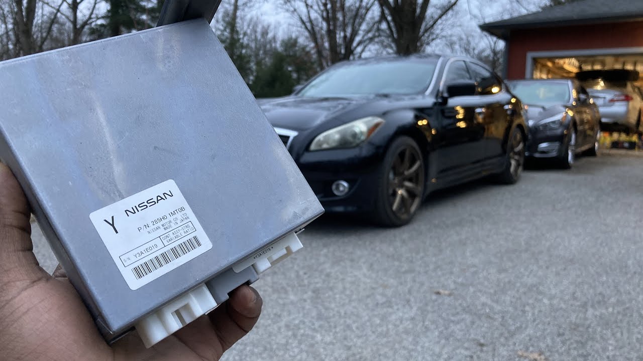 Проблемы с 4WAS. Замена переднего блока управления/модуля в Infiniti M56 M37 Sport.