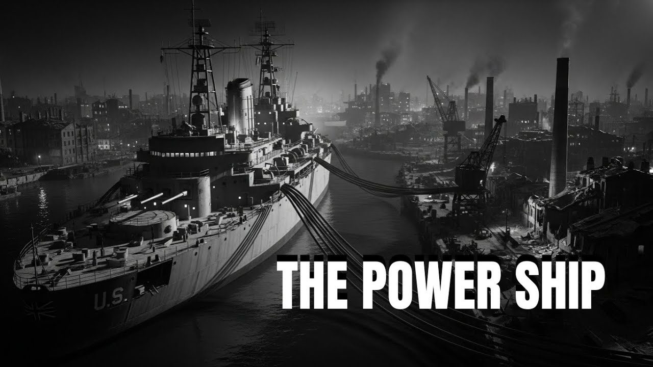 When Cities Went Dark and U.S. Navy Ships Brought the Power Back ( What happen?!)