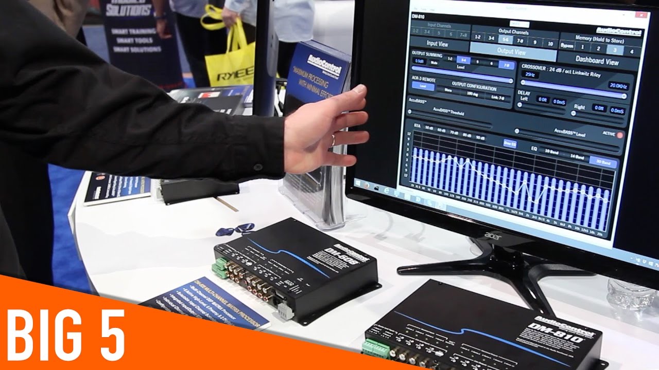 CES 2017 Audio Control New Line Up - Processors  - Big 5 Electronics