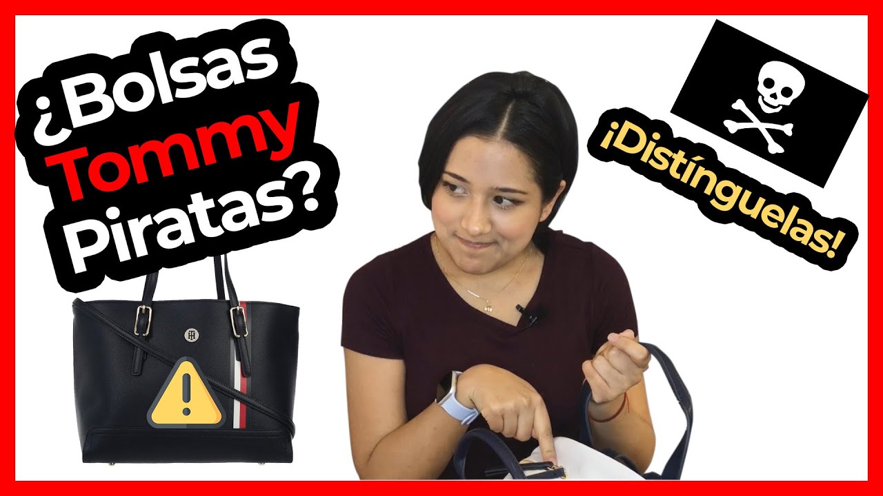 🥇 Bolsas TOMMY HILFIGER【 ¿Cómo saber si son originales o pirata? 】