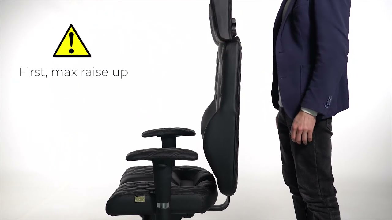 Correct adjustment of the Kulik System BUSINESS chair