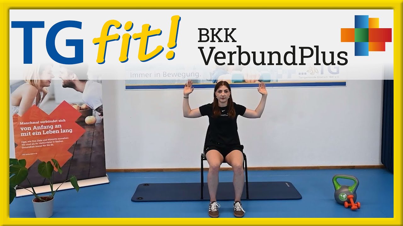 Frühgymnastik im Sitzen // 8 Minuten // Kräftigung // Sport // Fitness
