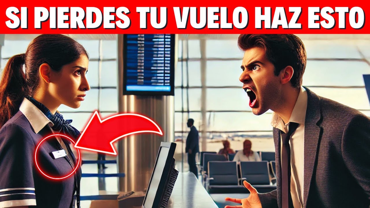 Si PIERDES tu VUELO Haz Esto ✈️ Conoce tus DERECHOS DE PASAJERO
