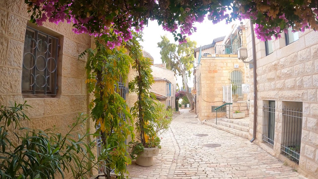 Мишкенот Шаананим  пасторальный район в Иерусалиме  Yemin Moshe Jerusalem 2020