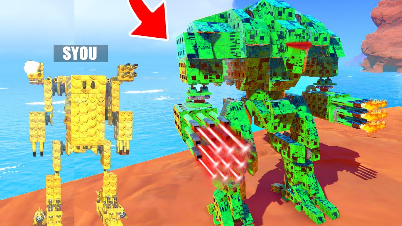 ich baue einen ROCKET LEAGUE BOT in Trailmakers!