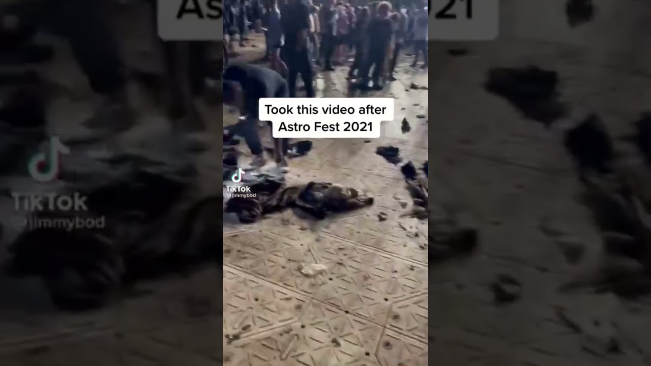 Video Taken After Astroworld 2021 