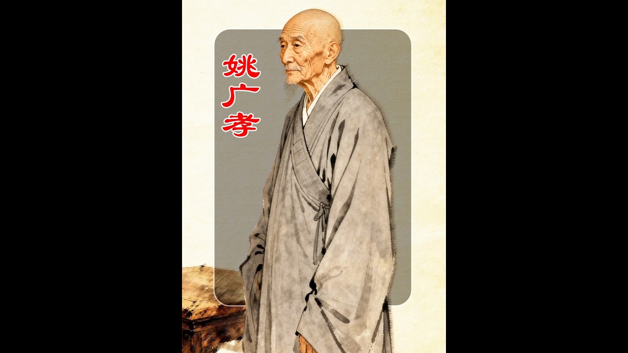他是深通佛法的释门高僧，也是翼赞中枢的辅弼之臣。#历史#以史为鉴#姚广孝