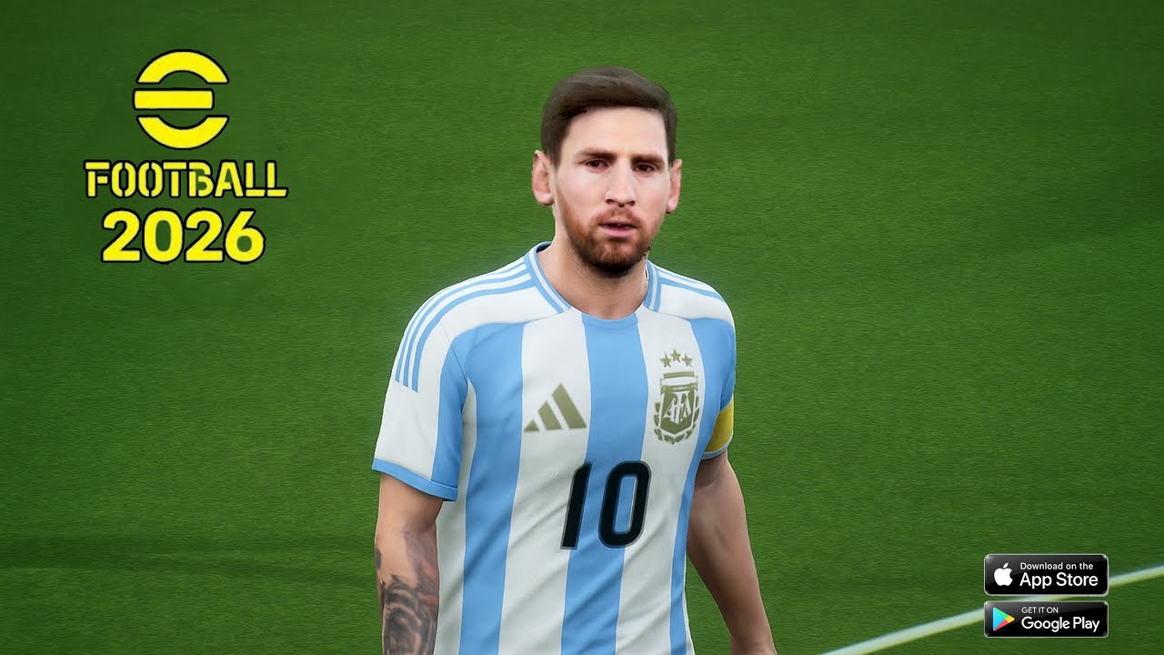 eFootball 2026 — мобильный геймплей