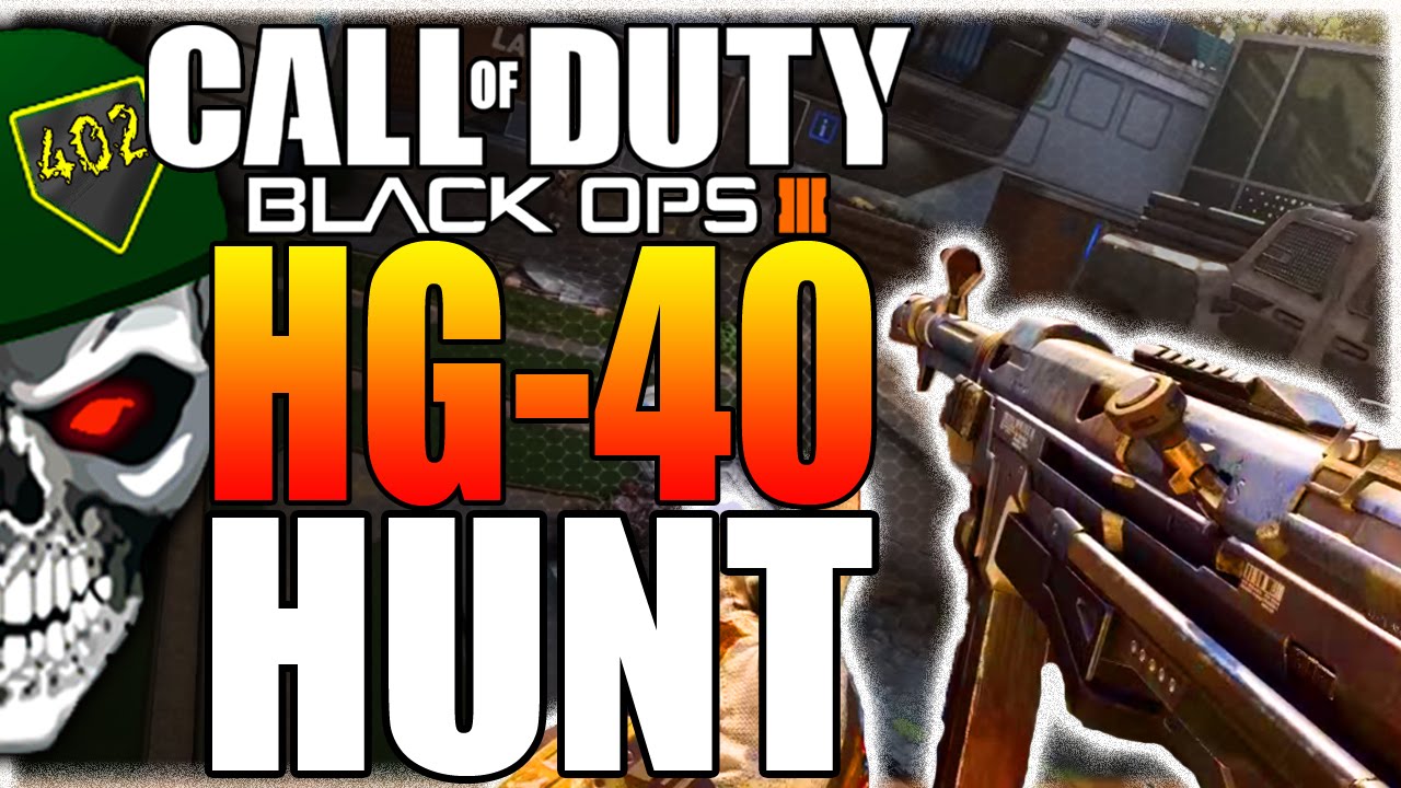 Black Ops 3 — Охота за «НОВЫМ DLC HG-40 SMG» — BO3 поставки/очки наложенного платежа Не вините Tr...