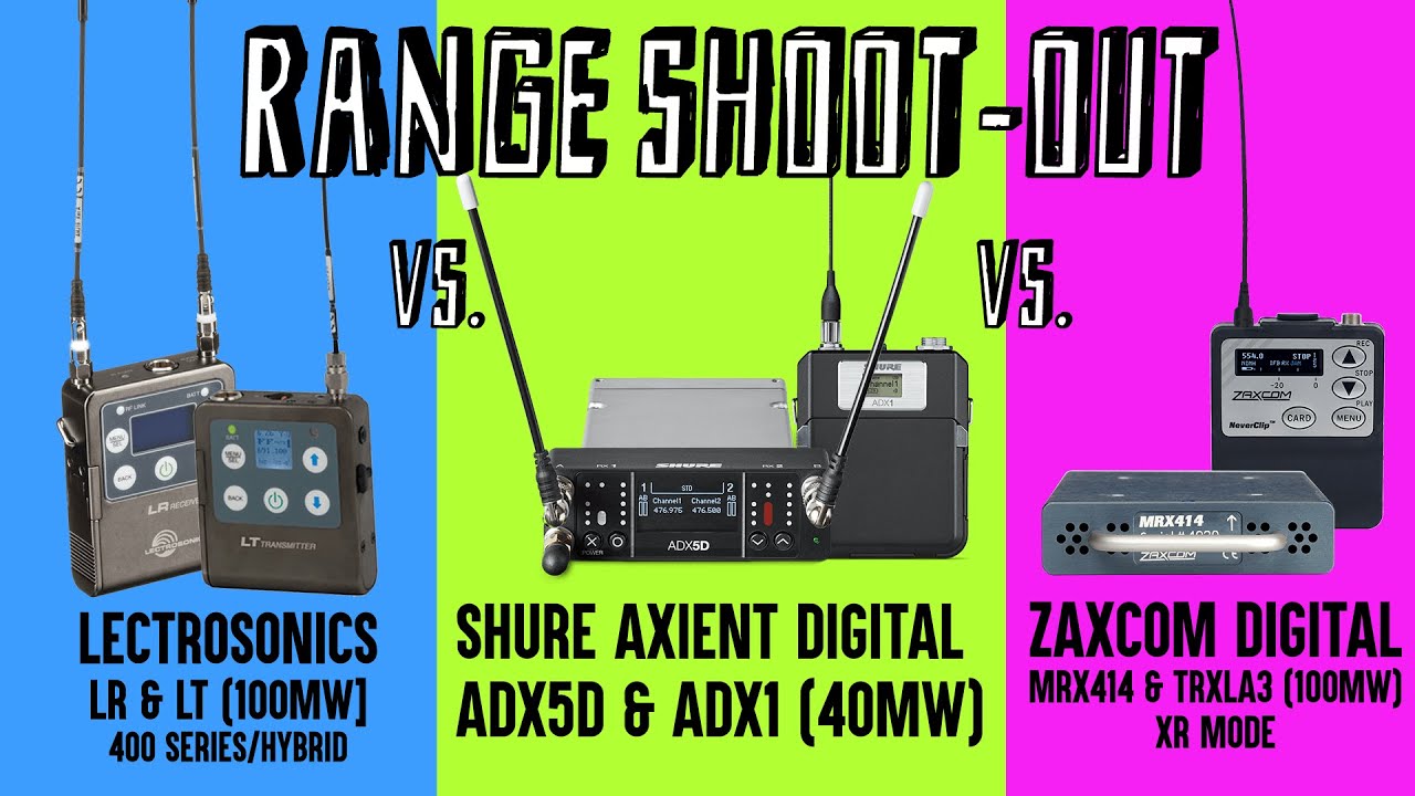 Shure Axient Digital ADX5D Review + Range Shootout!