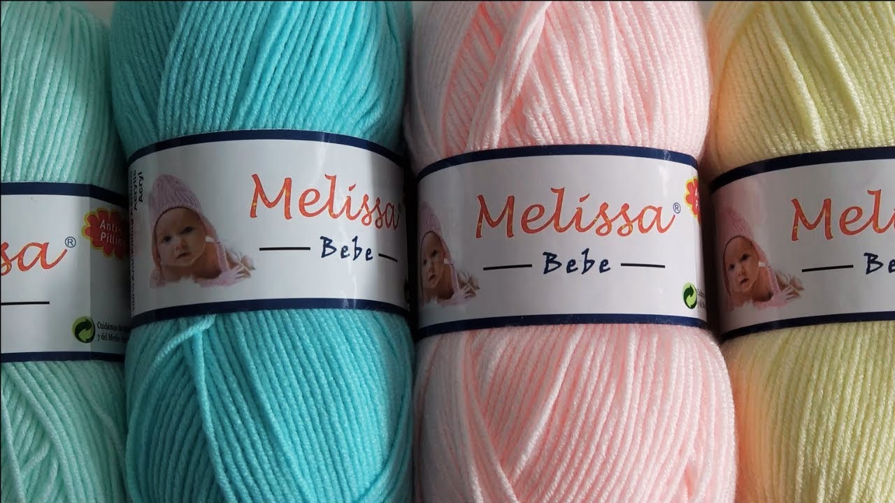🧶👶Lanas Melissa bebé 🤩 ¿La conoces?