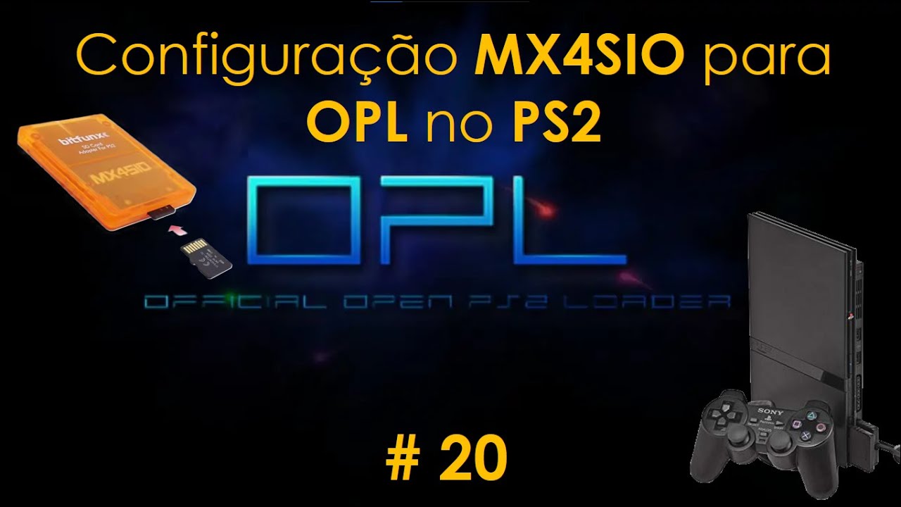 Como Configurar MX4SIO no OPL do PS2