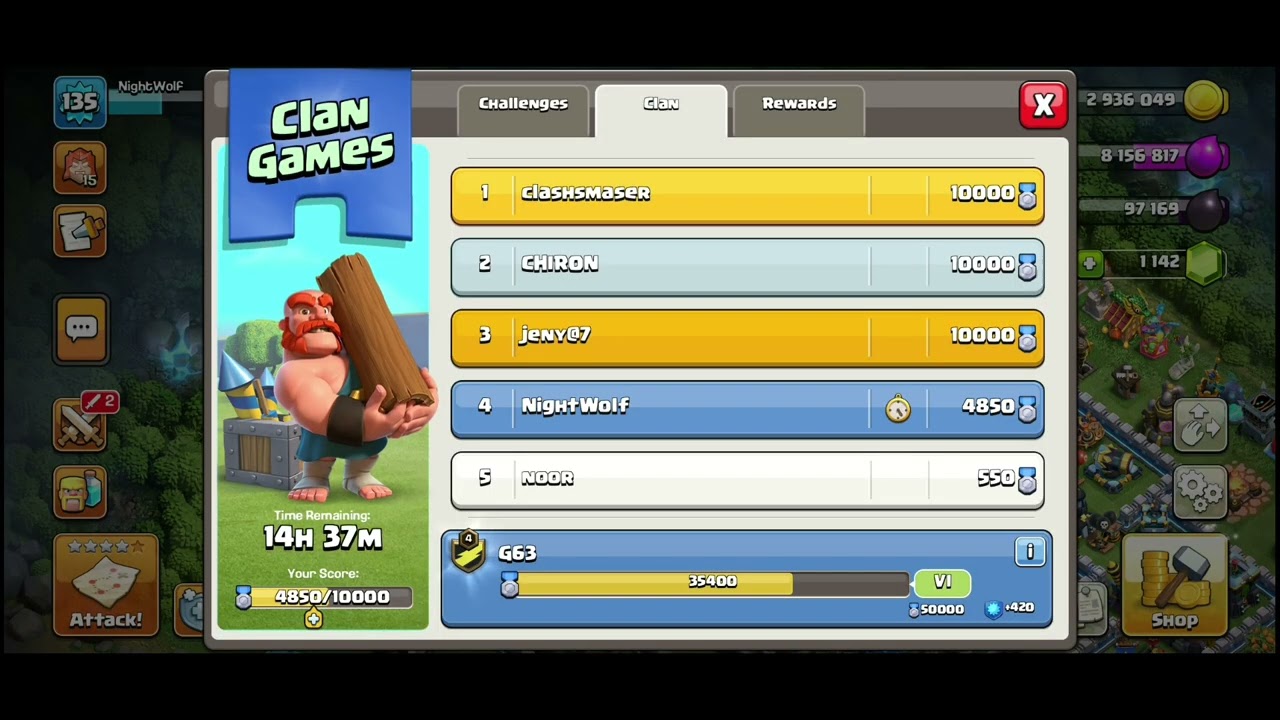 CoC Episode 419 🔥 Multiplayer & Clan War Attacks | Clan Games Grind