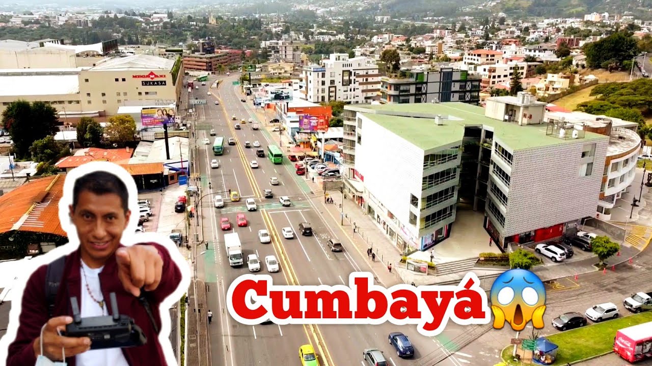 Explorando Cumbaya Ecuador desde el aire 2022