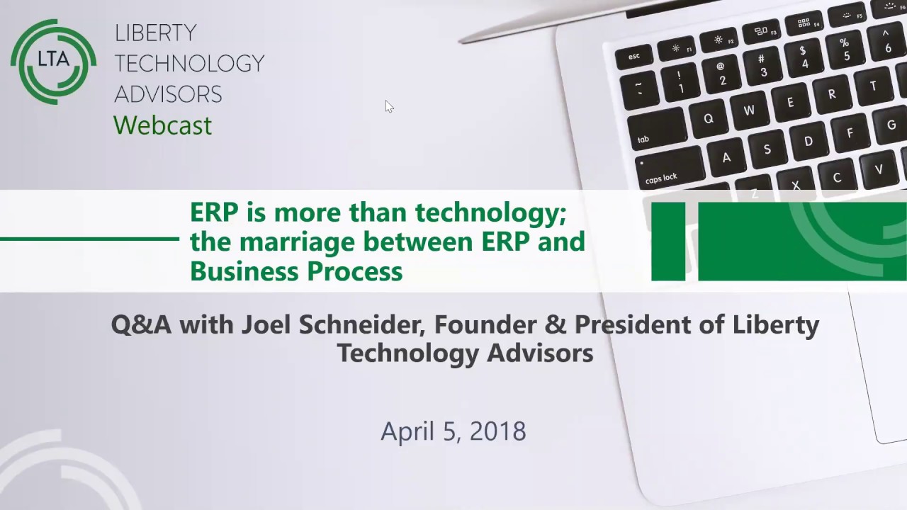 [Webcast] The True Value of ERP is More than the Technology