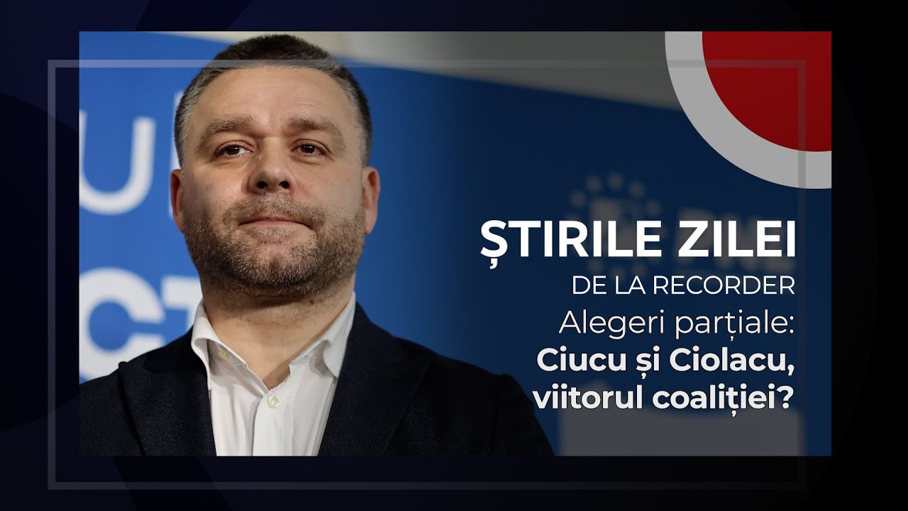 8 DECEMBRIE 2025. Alegeri parțiale: Ciucu și Ciolacu, viitorul coaliției?