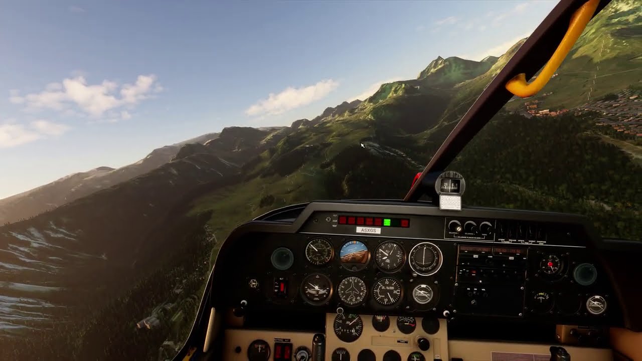 Flight Simulator 2020- Robin DR400 Aircraft - Landing