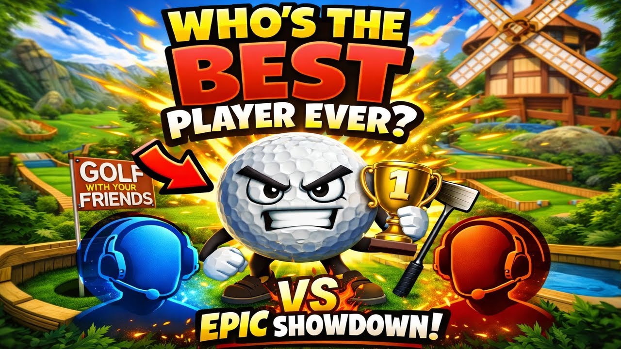 Who's the BEST Player EVER: A Hilarious Golf with your Friends Gameplay Showdown w/Lucid Plays