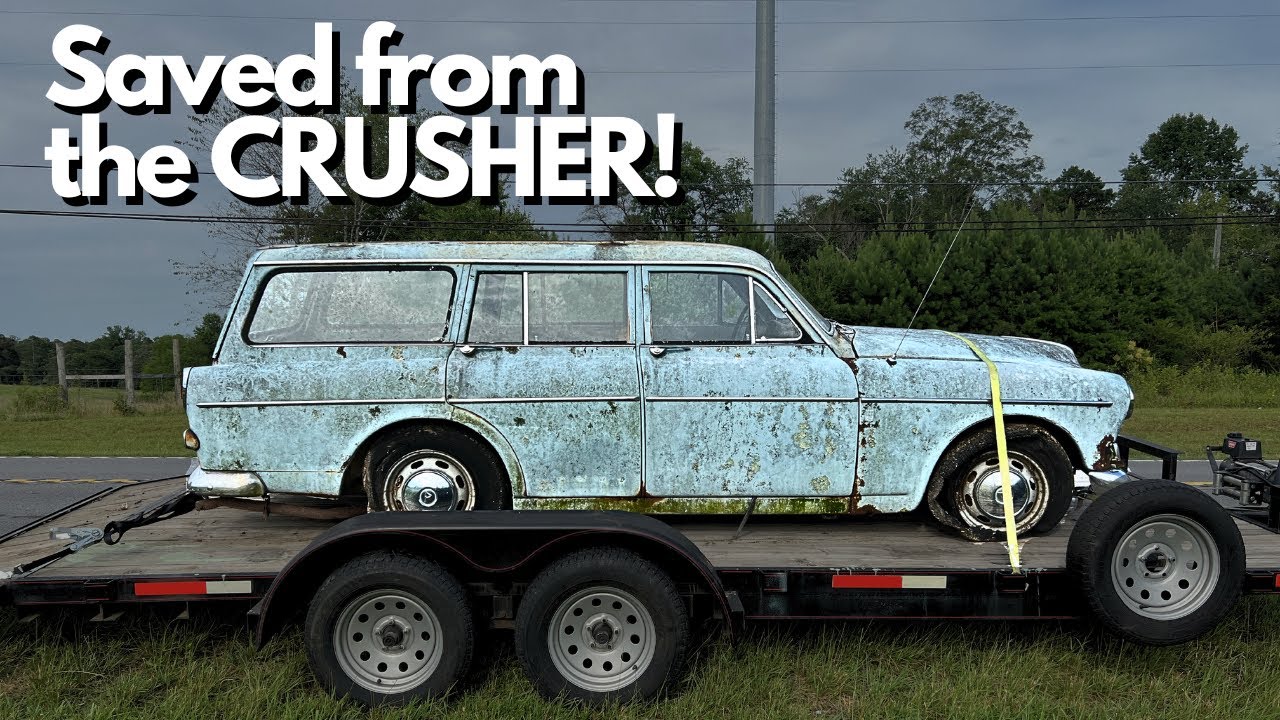 Scrap Metal Volvo 122s Wagon Saved
