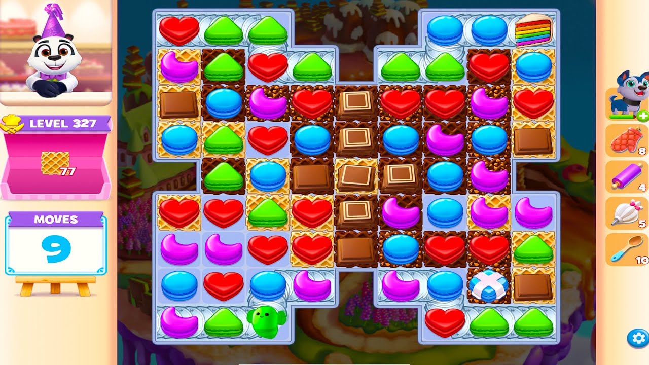 Cookie Jam Android Gameplay #16 Level 323 - 336