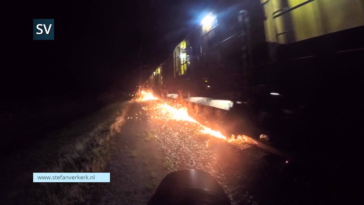 [GoPro video] Slijptrein in actie op de Hanzelijn - ©StefanVerkerk.nl