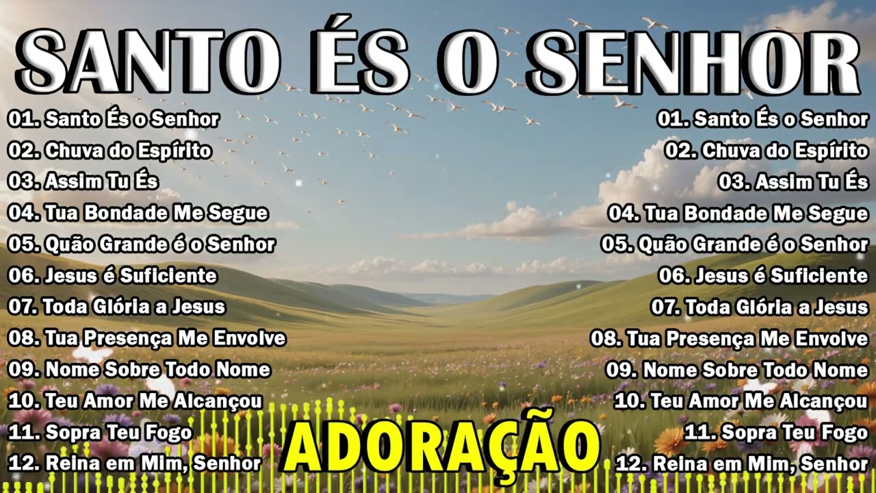 Louvor da Manhã 2025 🌅 Adoração Brasileira – És Bom o Tempo Todo, Chuva do Espírito