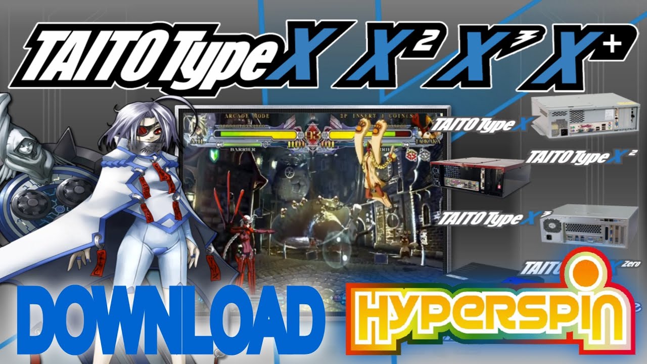 HYPERSPIN | TAITO TYPE X, X⁺, X², X³ / NESiCAxLive I | PACK COMPLETE