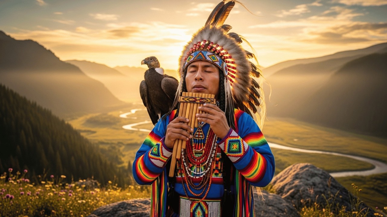 Andean Pan Flute Meditation 🏔️ Inner Peace & Mountain Spirit | 2+ Hours Extended Relaxation Music