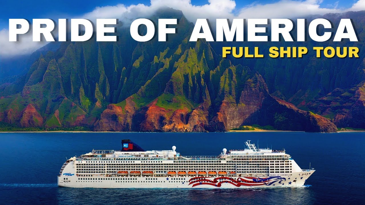 NCL Pride of America | Full Ship Walkthrough Tour & Review 4K | Norwegian Cruise Lines