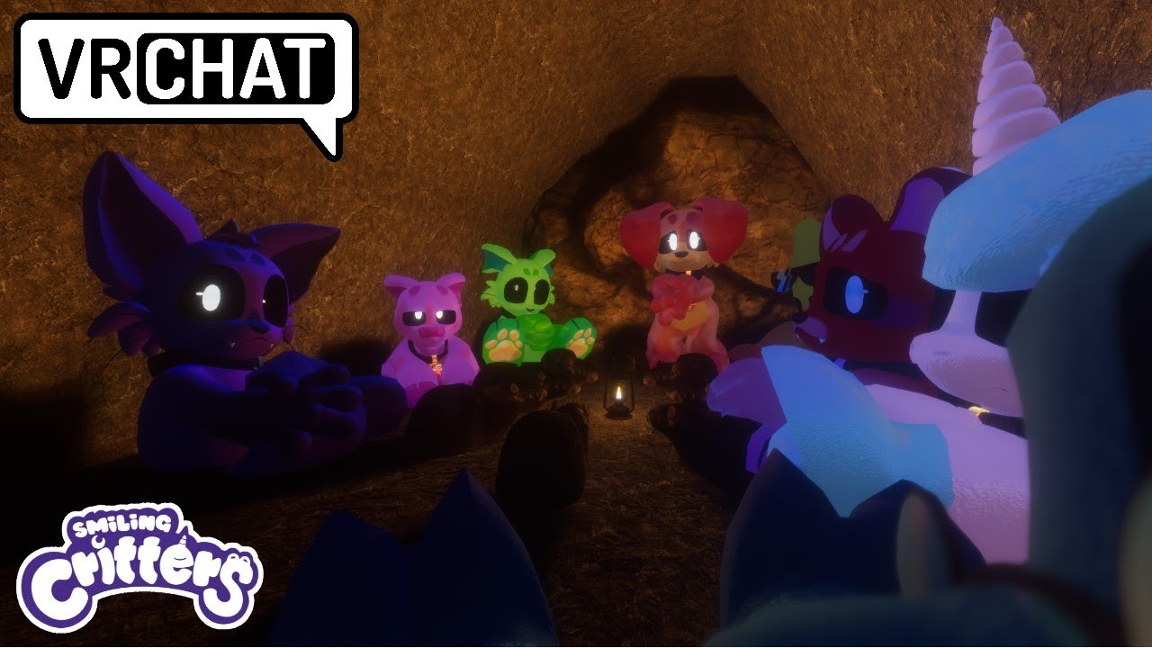 THE SMILING CRITTERS WENT CAMPING PART2!! (3AM GRUG CAMING FR)