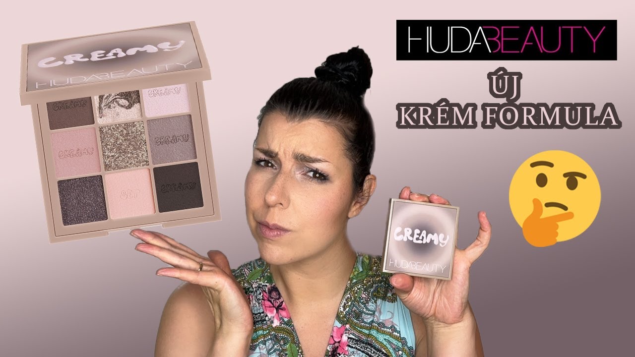 HUDA CREAMY PALETTA | ÚJ KRÉM FORMULA - Hát ööööö...... 🤔