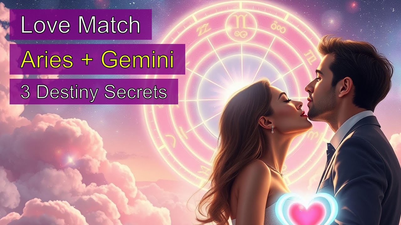 ❤️ Compatibility : Aries + Gemini - Love Match or Total Disaster?