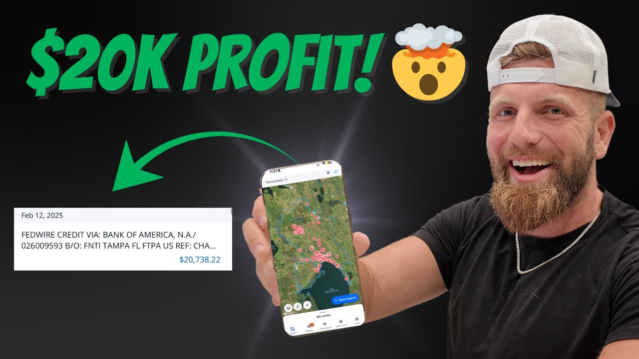 How I Made $20,000 From One Text Message (Wholesaling Land)