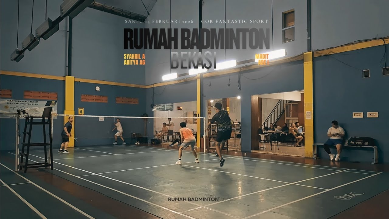 SYAHRIL A/ADITYA AG vs MADIT/ADE I | RB BEKASI 2026 | Feb 14