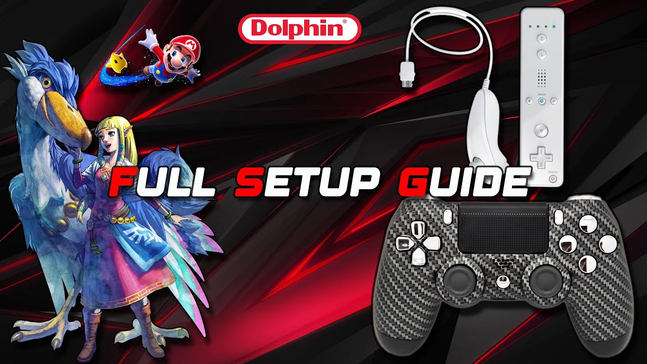 Как использовать контроллер PS4 для игр Wii на Dolphin!