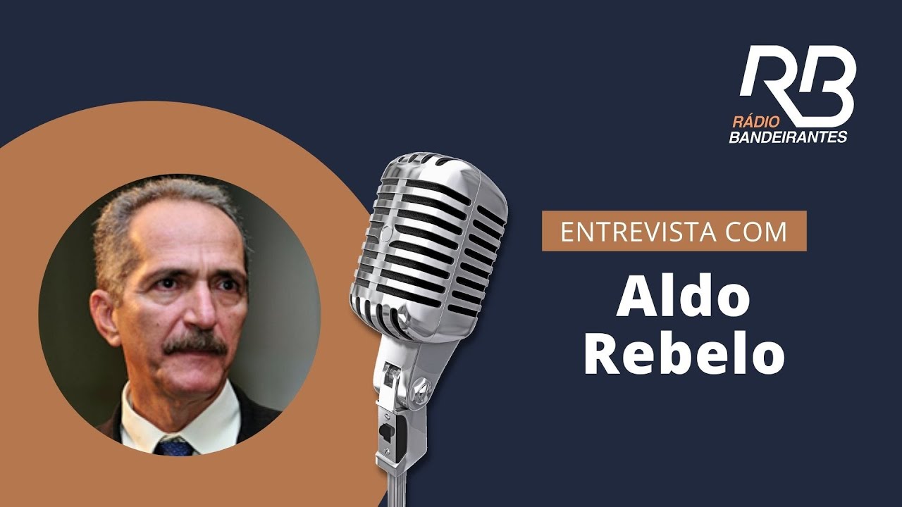 Política: Aldo Rebelo, ex-presidente da Câmara dos Deputados, é entrevistado