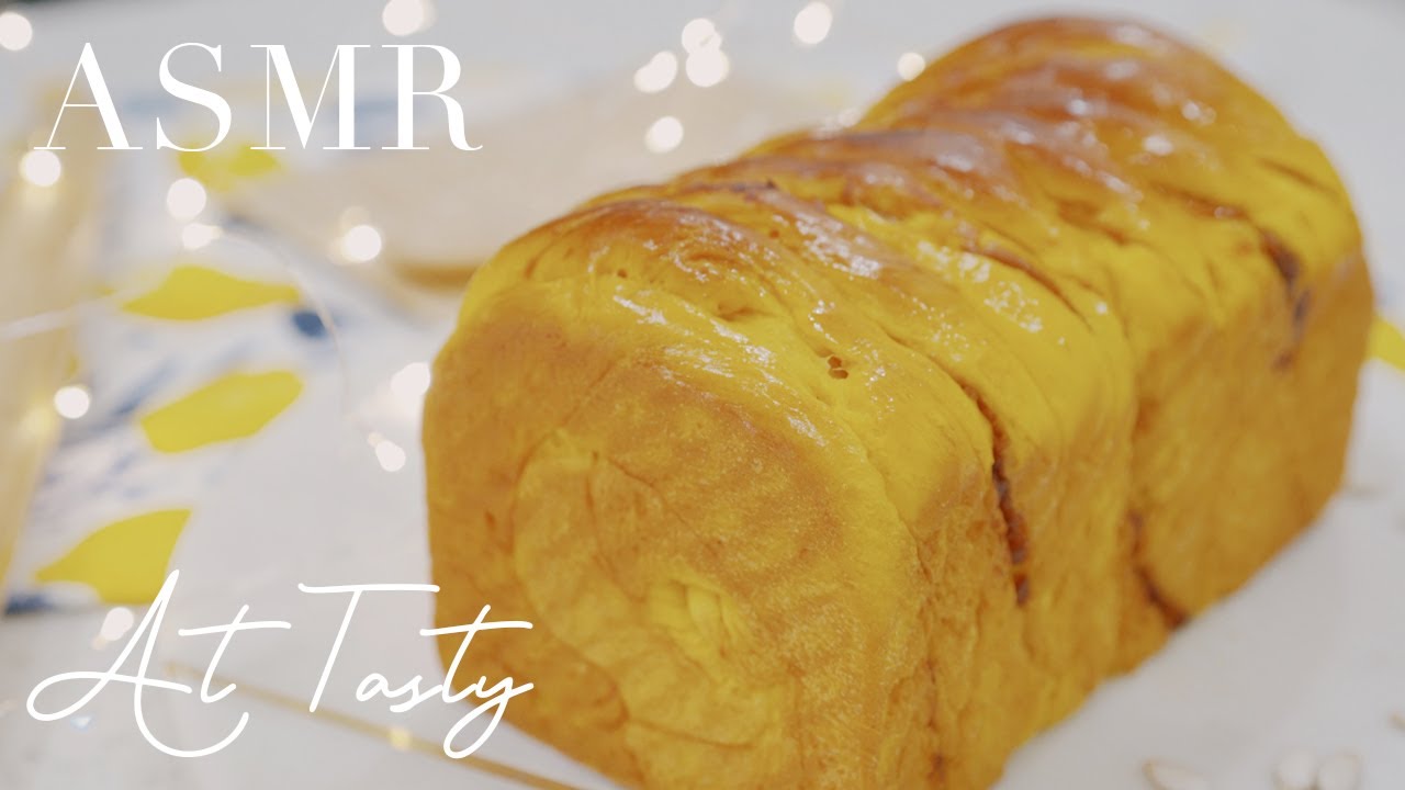【ASMR】Как приготовить мягкую и сладкую тыкву loaf？.