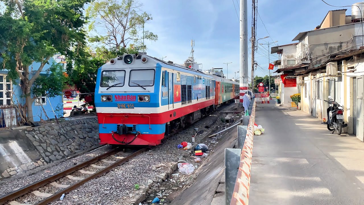 TẾT🎋 2026 | TRV:72 | D19E-931 “Nhân Dân” Kéo tàu SE12 (Sài Gòn - Hà Nội) 8:09 18/2/2026 | Mùng 2 Tết